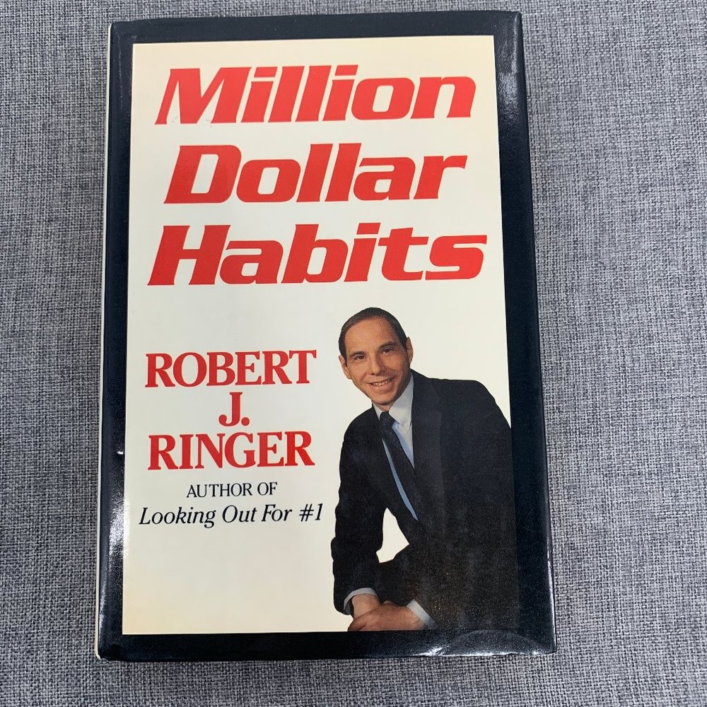 Million‎ Dollar Habits Book By Robert J. Ringer  Philosophy That Works Pre-Owned